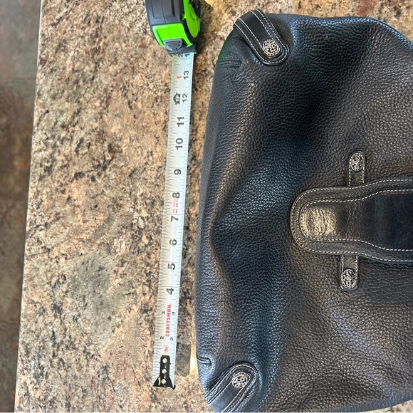 COPY - Brighton Vintage black leather shoulder bag - Picture 8 of 10